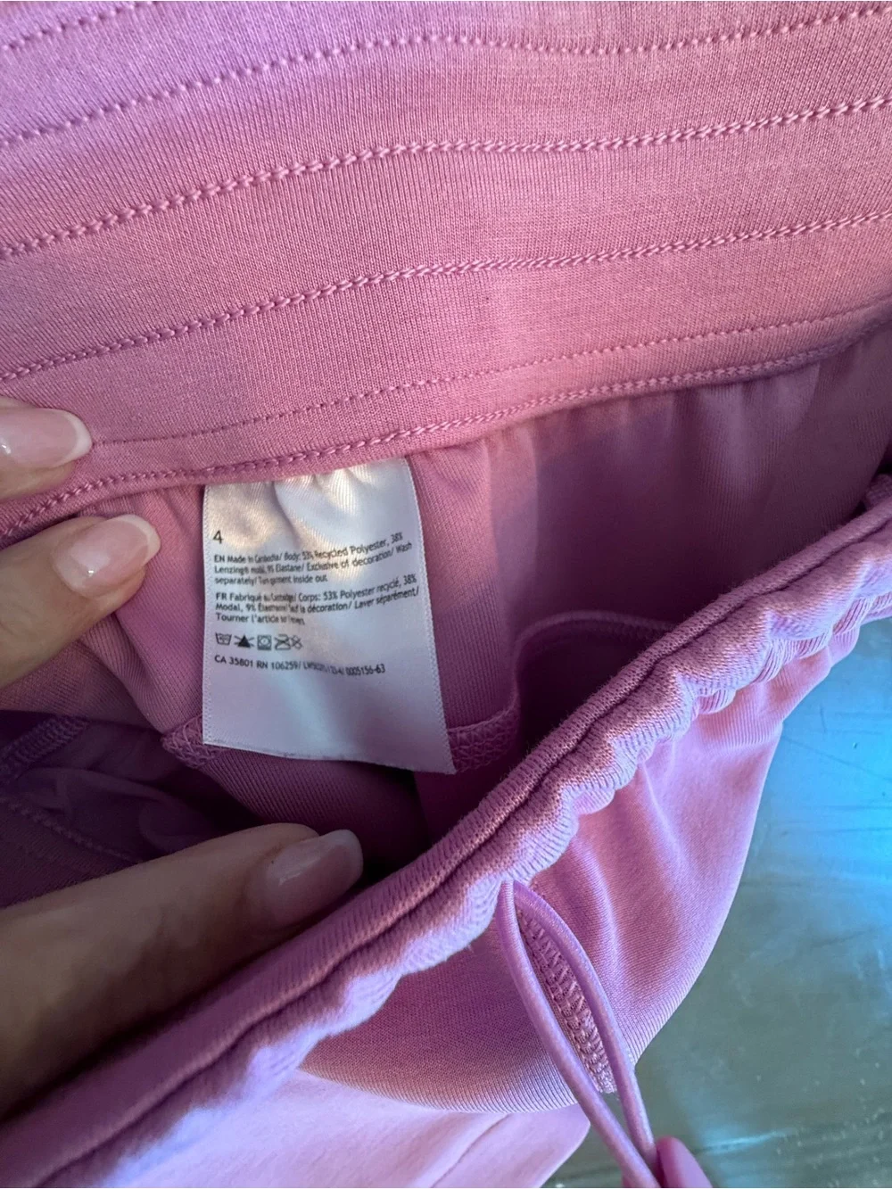 Lululemon OVERSIZED SCUBA & Softstream DAHLIA MAUVE SET 4/XS/S/7shoe